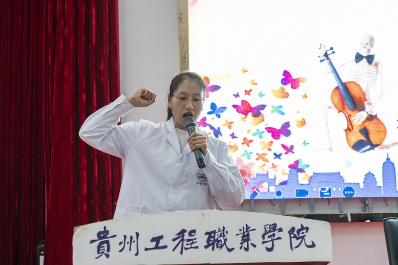 骨学之魅力·人体之桥梁——护理药学院成功举办beat365中国官方网站第一届人体骨骼辨识大赛开幕式暨初赛(图4)