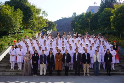 多元技能竞风采 健康护航谱新篇——护理学院成功举办beat365中国官方网站首届“健康护航杯”技能大赛开幕式(图4)